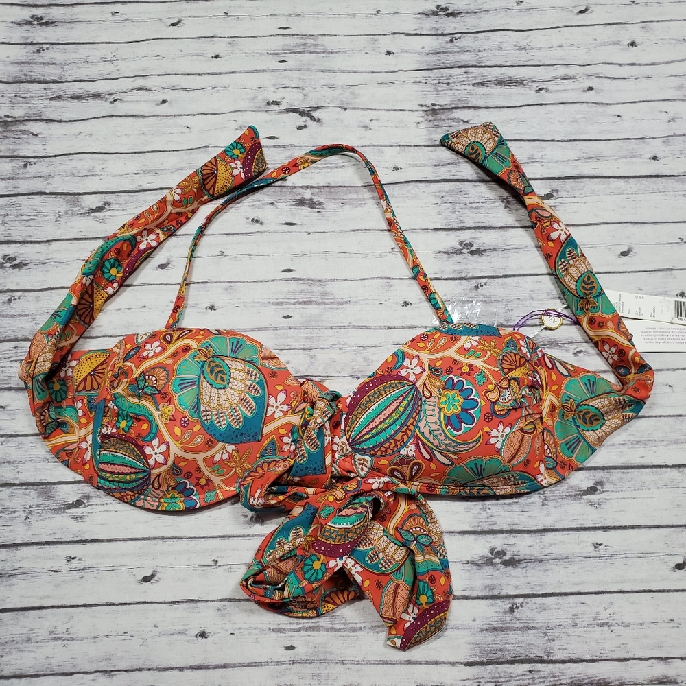 Antonio Melani Bikini Top Bandeau Paisley 10